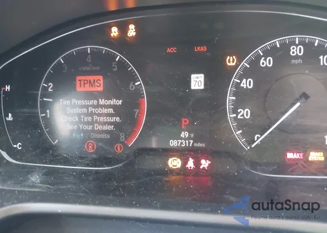 2020 Honda Accord Lx z USA, uszkodzony, nr VIN 1HGCV1F12LA099148